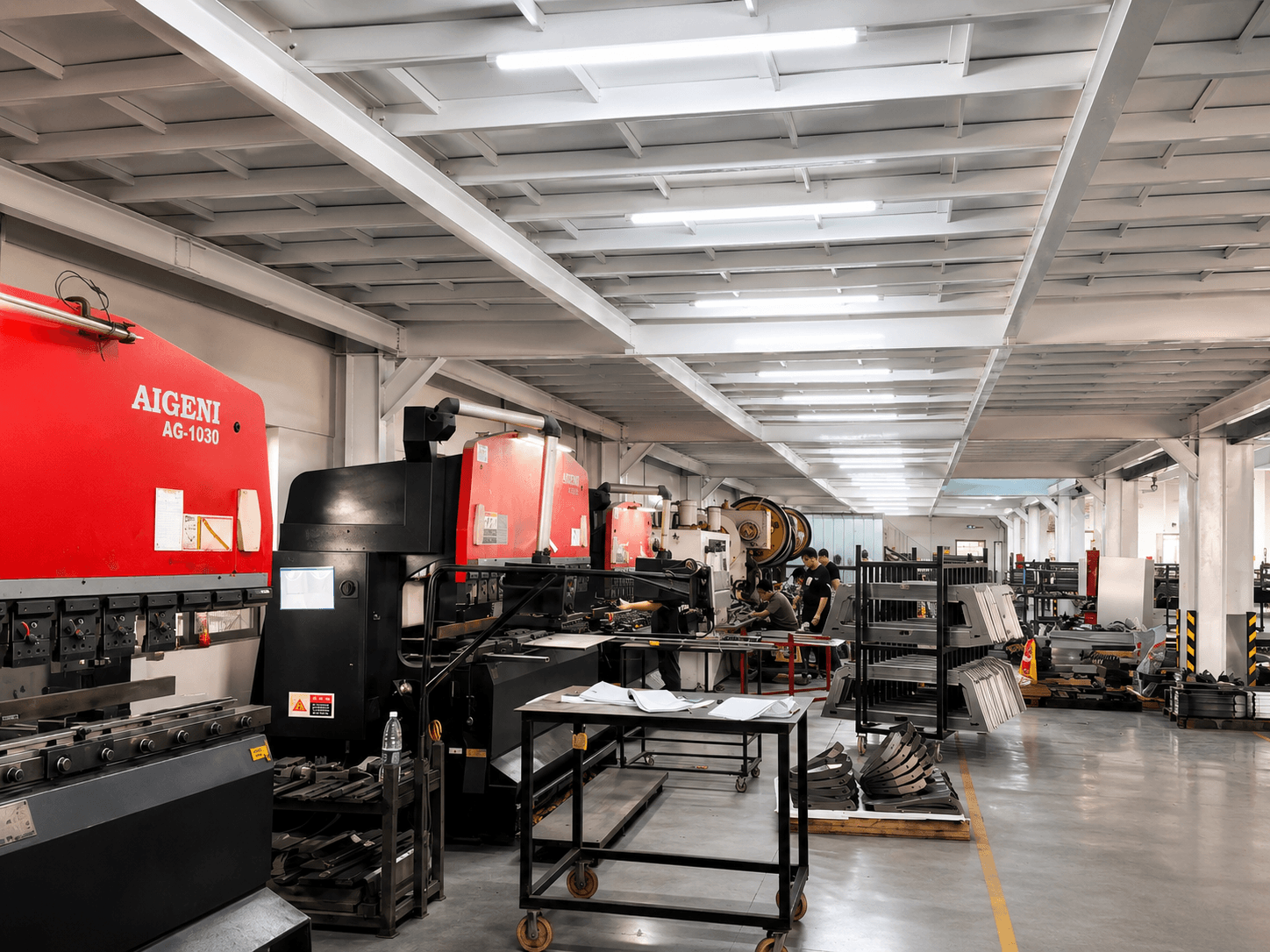 From metal fabrication to final assembly.