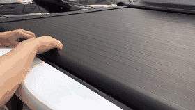 Product photographs from WINFOR's 2016 pickup bed project